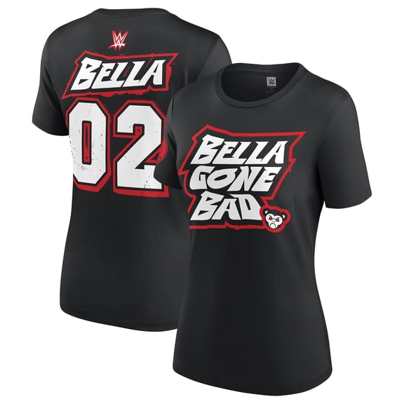 Women's Black Nikki Bella Bella Gone Bad T-Shirt