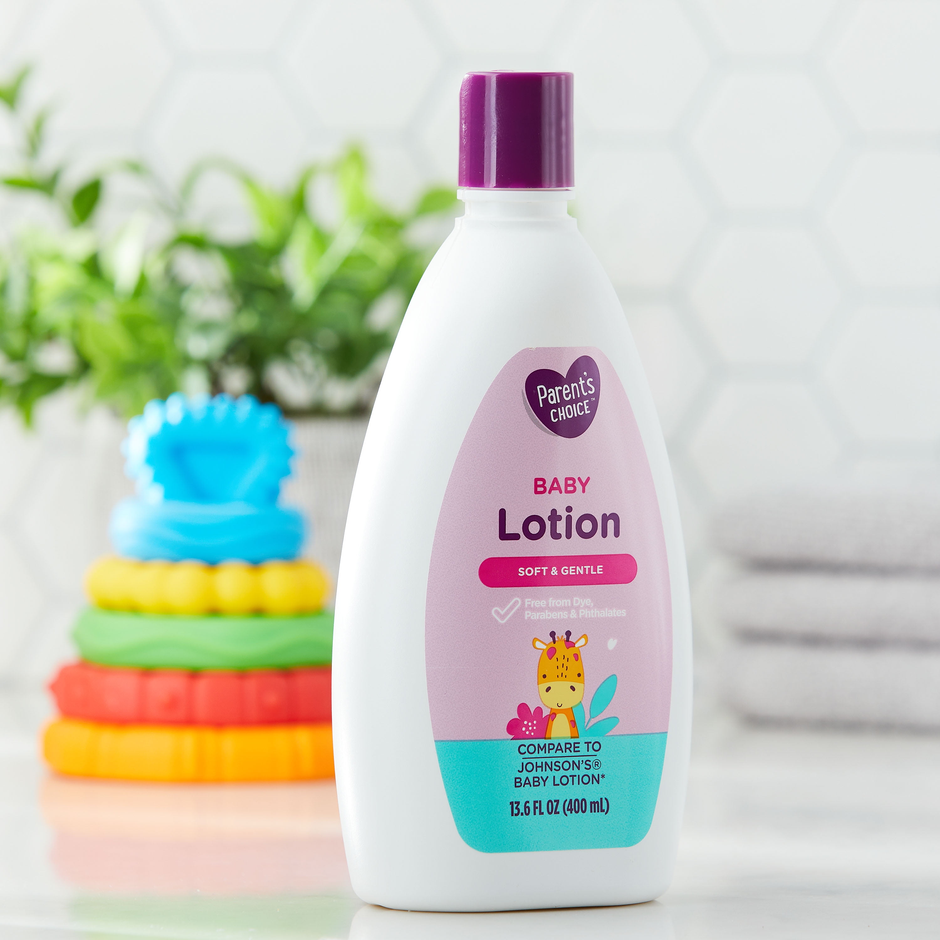 Parent's Choice Baby Lotion Soft Lavender 13.6 fl oz