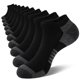 thumbnail image 1 of Calcetines COOVAN para hombre, 10 pares, cómodos y de corte bajo, 1 of 9