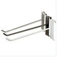 thumbnail image 1 of 8" Gridwall Hooks, Grid Panel Display Hangers - Chrome - 3 Pack, 1 of 3