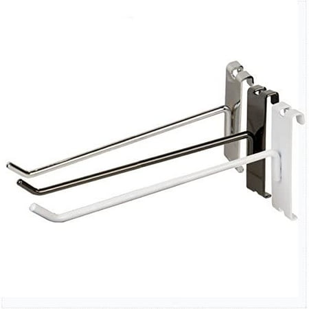 

10 Gridwall Hooks Grid Panel Display Hangers - White - 3 Pack