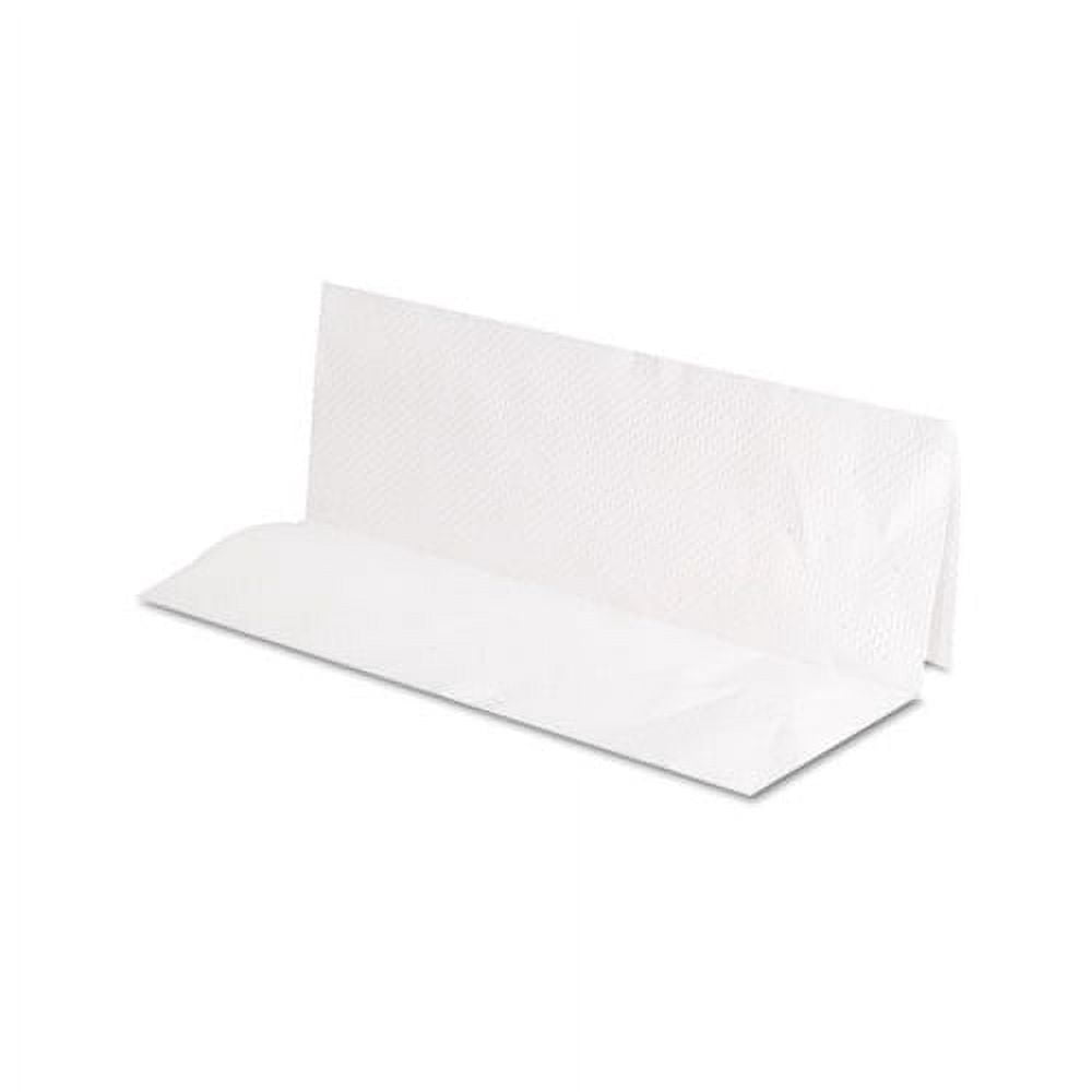 Genpak Folded Paper Towels Multifold, 9 x 9 9/20, White, 250 Towels/Pack, 16 Packs/CT