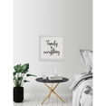 thumbnail image 6 of Family Framed Canvas Wall Art - Vintage Vogue Print - Large Modern Home Decor - 32x32 Inch, 6 of 6