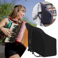 thumbnail image 1 of BotaniNest Accordion Bag Piano | Keyboard Instrument Backpack Lightweight Fabric Accordion Storage Bag With Multiple Compartments For Musicians Unique Attribute, 1 of 7
