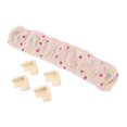 thumbnail image 1 of Tufting Frame Cover, Rug Hooking Frame Cover Punch Needle Frame, Elastic Band Punch Needle Gripper Strip Flannel Cover, Gripper Strip Frame for Cross Stitch Embroidery Hoop 40x40cm, 1 of 7