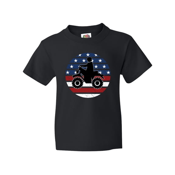 Inktastic Four Wheeling Mudding off Roading Youth T-Shirt