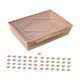 thumbnail image 2 of 50 Piezas Cajas De Papel Para Embutidos Recipientes Para Alimentos Para Sándwich Donuts 1200 Ml 1200ml, 2 of 8