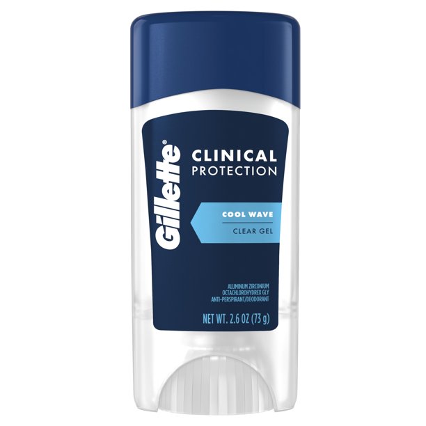 Gillette Clinical Clear Gel Cool Wave Antiperspirant Deodorant 2.6 oz