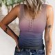 thumbnail image 5 of Camiseta sin mangas con cuello redondo para mujer, informal, de verano, de punto acanalado, sin mangas, básica, ajustada, camisola, 5 of 6