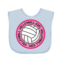 Inktastic Volleyball Girl Girls Baby Bib