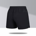 thumbnail image 4 of BiZtdJrK Mens Sweat Shorts Big and Tall Drawstring Elastic Waist Running Shorts Lightweight Summer Beach Shorts with Pockets Black L, 4 of 9