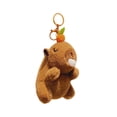thumbnail image 4 of Esquirla Capybara Keychain Backpack Decoration Keyring for Children Adults Kids Persimmon, 4 of 8