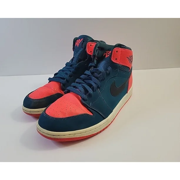 Ni - ke Ni - ke Air Jordan 1 High Retro PE Russell Westbrook Basketball Shoes Mens 10.5