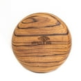 thumbnail image 4 of Rainforest Bowls Round Teak Wood Plate - Small 4-Pack, 4 of 5