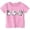 T10-Pink, variant on Ulitacool Tops For Girls Halloween O Neck Short Sleeve Cartoon Graphic Hallowma Tee 3-4 Years Yellow