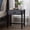 Black, variant on Baxton Studio Brantley Modern Farmhouse Nightstand, 1-Drawer, Black