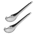 thumbnail image 1 of Youkk 2pieces Stainless Steel Slotted Spoon Versatile And Long-lasting Kitchen Utensil Multi-functional, 1 of 6