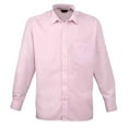 thumbnail image 1 of Premier Mens Poplin Long-Sleeved Shirt, 1 of 2