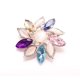 thumbnail image 2 of Broche Vintage elegante único broches de perlas flor broche de listón ramillete cristal austriaco broche con distintivo Pin boda para mujer, 2 of 5