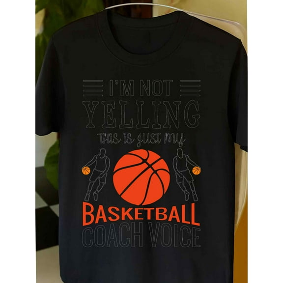 100% cotton Basketball Coach men black Basic Unisex Shirt Short Sleeve tshirts Unique Design Unisex Shirt Graphic tshirts Classic Unisex Shirt Crewneck tshirts Basic Unisex Shirt Cotton tshirts