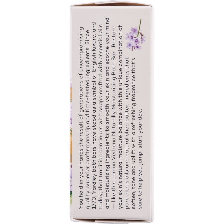 Yardley London Lemon Verbena Bath Bar, 4.25 oz photo 7