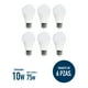 thumbnail image 2 of Foco Led 10w A60 Icon  Luz Blanca Ilumina 75w Pack 6 Pzas, 2 of 7