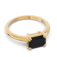 thumbnail image 3 of 2.50 Carat Emerald Black Onyx Gemstone Latest Solitaire Engagement Ring for Women 18K Yellow Gold Size 8.5 by Diamond Capitals, 3 of 8