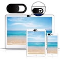 thumbnail image 2 of 3 Pack Webcam Cover Slider for Laptop, Tablet and Smartphone, Ultra Thin 0.8 mm Camera Blocker with Strong Adhesive, Privacy Cover for Front Cameras on PCs, Phones, Desktops and Portable Devices, 2 of 5