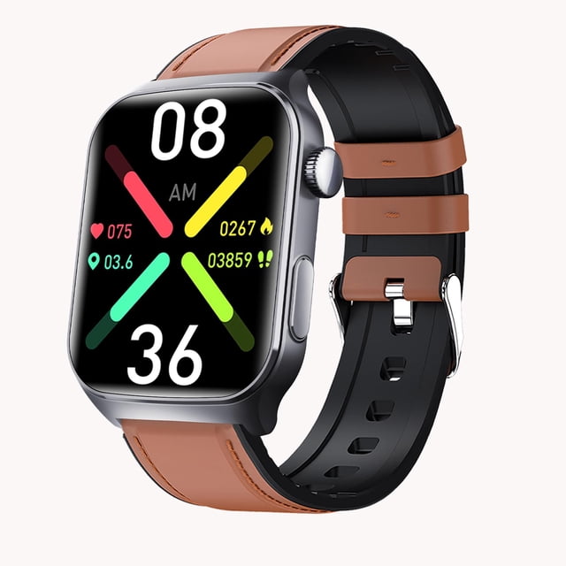 Reloj Inteligente Yihou 1.9" Alerta de Caídas SOS Frecuencia Cardíaca