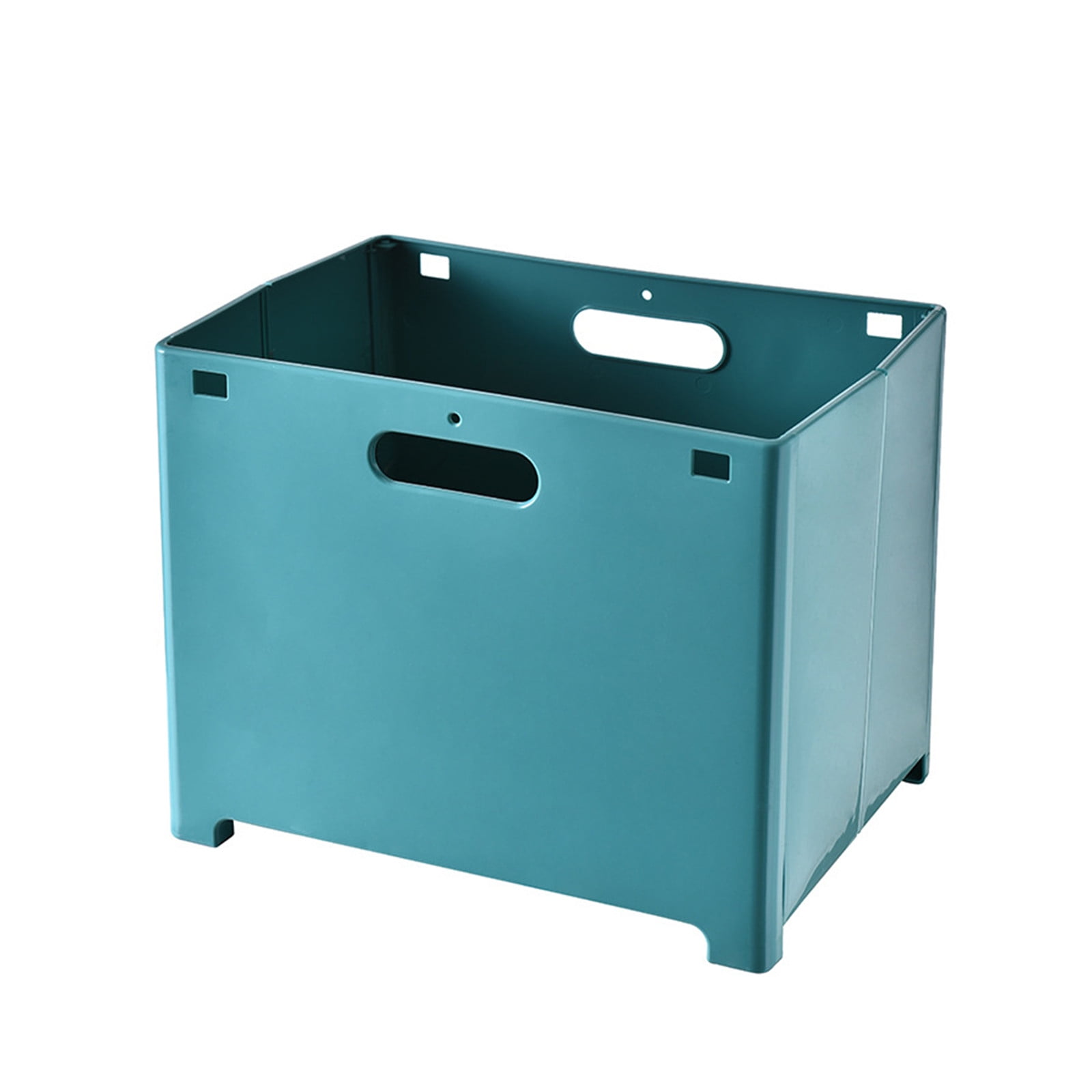 Virmaxy Stackable Storage Container Folding Dirty Clothes Basket Wall
