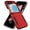 Red+Black, variant on Samsung Galaxy Z Flip 5 Case, 2 in 1 Hard PC + Soft TPU Back Shell Heavy Duty Military Drop Protection Rugged Dual Layer Shockproof Hybrid Case Galaxy Z Flip 5, Red+Rose