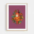 thumbnail image 2 of Pumpkin fox - Illustration Unframed Wall Art Print 24 x 32 inches, 2 of 16