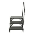 thumbnail image 6 of 3-Step Steel Non-Slip RV Steps Hot Tub Steps with Handrail, 6 of 9