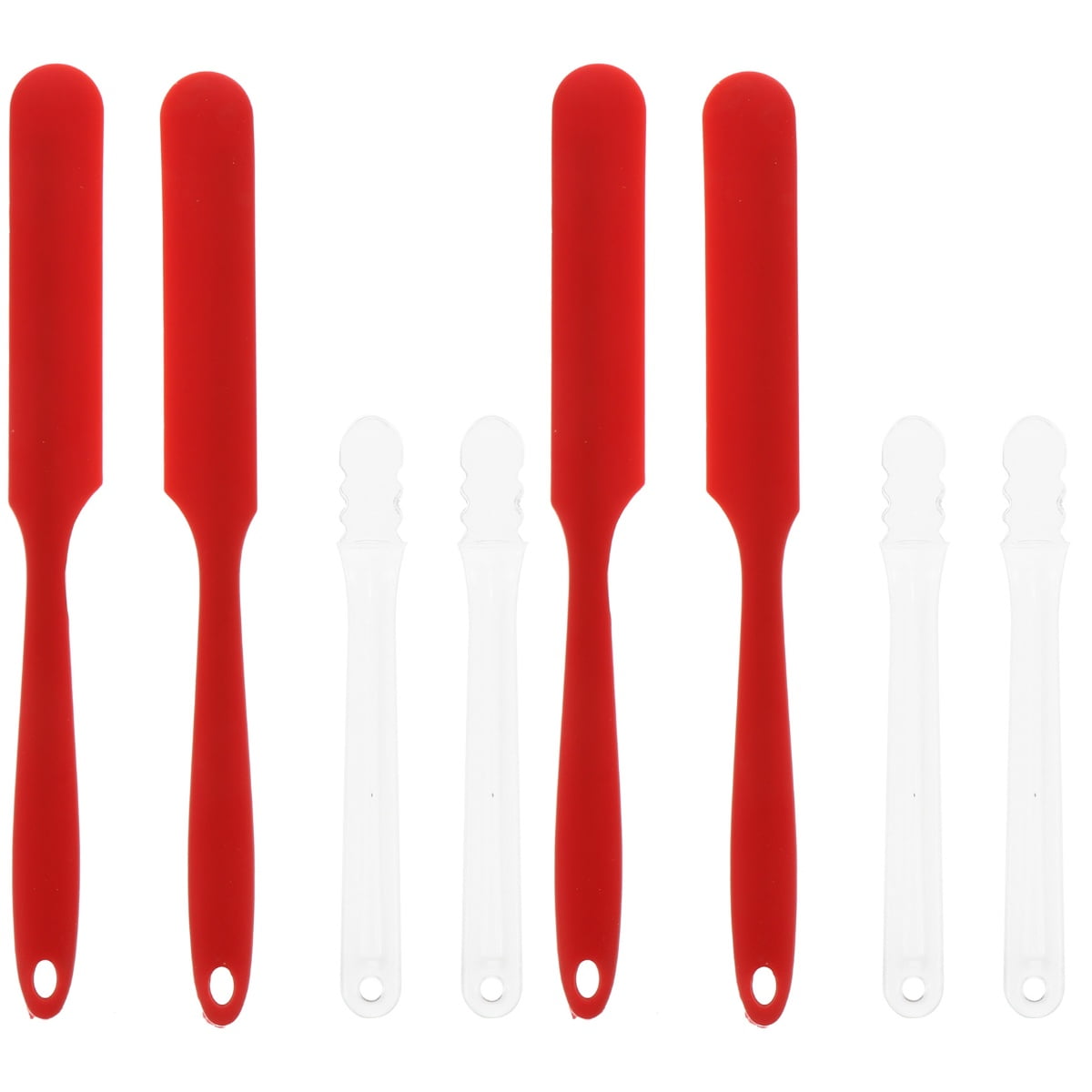 Frcolor Resin Mixing Silicone Sticks Makeup Epoxy Stir Spatula Spatula