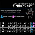 thumbnail image 3 of Sports Gym Weight Lifting Gloves Wrist Palm Protector Anti-Slink Padd Extra Grip, 3 of 9