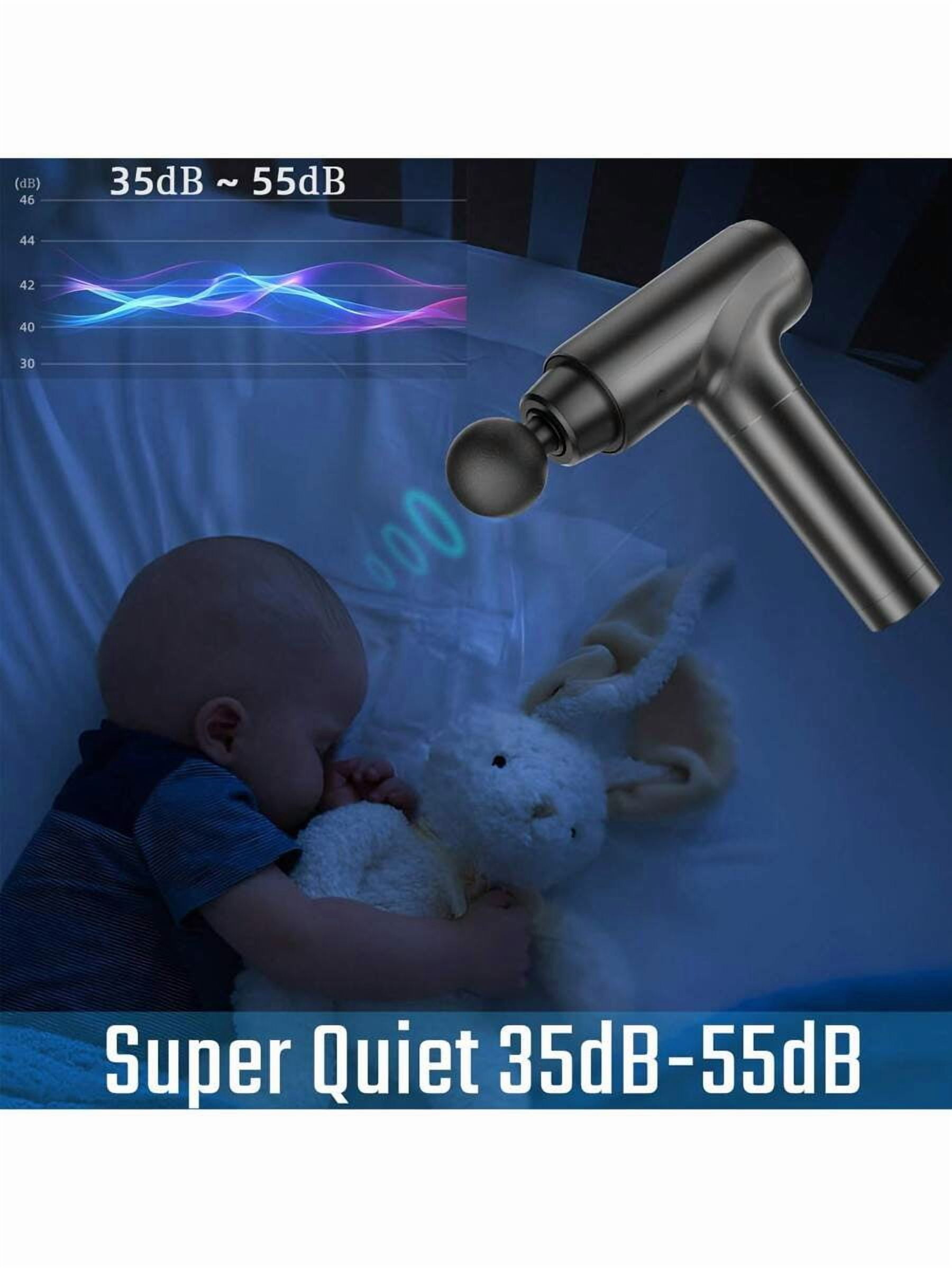 cotsoco Muscle Massage Gun, Deep Tissue Back Massager For Pain Relief, 20 Speeds Handheld Electric Massager Tool With Silent Brushless Motor, Suitable For Gym Office Home Travel