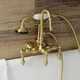 thumbnail image 4 of Kingston Brass AE7T8 Wall Mount Clawfoot Tub Faucet AE7T8, 4 of 7