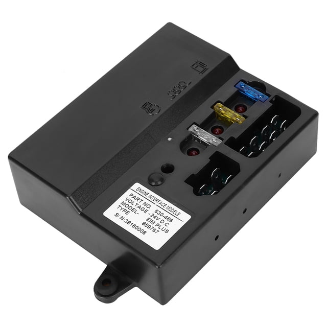 "EIM PLUS 630-466 Engine Control Module - 24V DC Generator Interface with Overspeed Protection & Relay Circuits"
(Character count: 111)
Alternative option:
"859767 Series Engine Interface