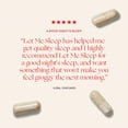 thumbnail image 5 of Womaness Let Me Sleep Menopause Sleep Support & Nighttime Support with Magnesium, GABA,Chamomile, & Micro Active Melatonin, 30 Capsules, 5 of 11