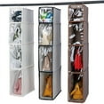 thumbnail image 2 of Wovilon Storage Bags 1Pc Handbag Organizer Homewares Nonwoven Hanging Closet Storage Bag, 2 of 4