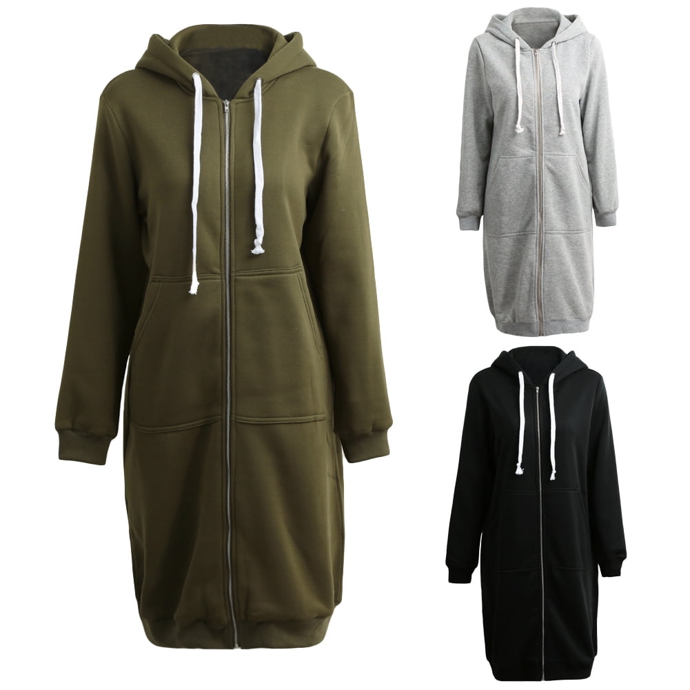 Long zip hoodie Clearance