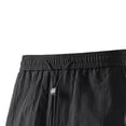 thumbnail image 5 of Men's Quick Dry Cargo Shorts, Elastic Drawstring Waist with Multi-Pockets,Breathable Workout Shorts, Lightweight Gym Running Shorts Black XL, 5 of 5