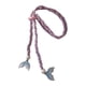 thumbnail image 3 of Buceo de buceo Snorkeling Long Hair Wrapper Banda para el cabello de cabello envoltura de bucle hecho a mano Morado rosa, 3 of 8