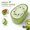 C, variant on Fruit Design Plastic Food Storage Container with Sealed Lid, 5.3 x 3.4 x 2.1 inch Fresh-keeping Box for Kitchen & Fridge (Avocado)