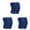 Blue 3PCS, variant on 2 Pcs Protective Knee Brace Support Sleeves Adjustable Elastic Muscle Sports Stretchy Knee Protective Belt Brace Support Knee Sleeve Brace Guard Sport