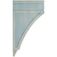thumbnail image 2 of Ekena Millwork 5"W x 7 3/4"D x 14"H Large San Juan Wood Vintage Decor Corbel, Driftwood Blue, 2 of 6