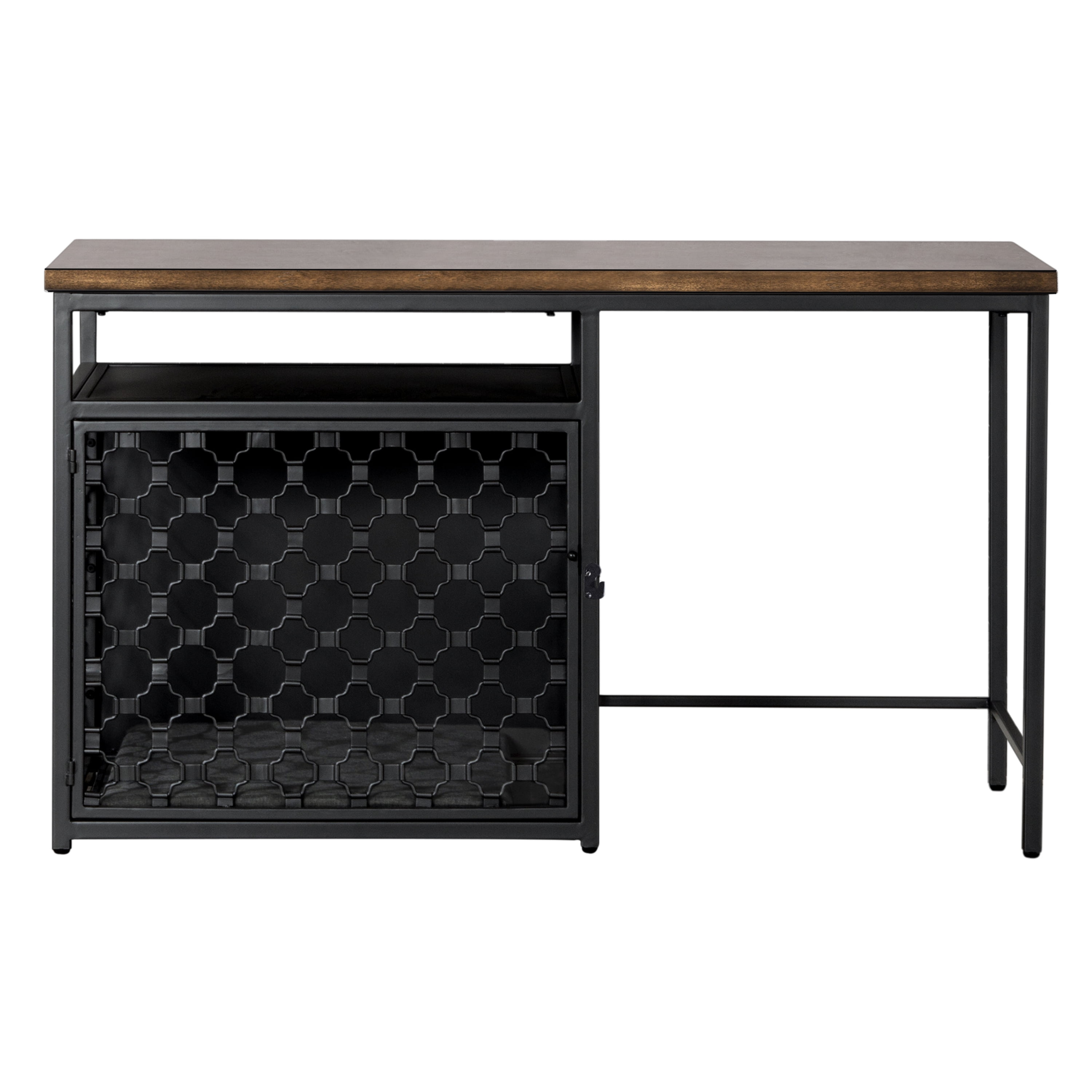 dog crate desk