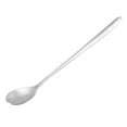 thumbnail image 5 of Uxcell Stainless Steel Tea Coffee Dessert Stir Long Handle Spoon Silver Tone 16cm Length 5 Pack, 5 of 7
