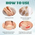 thumbnail image 3 of Pasta para el cuidado de las uñas, cuidado suave para las uñas de los pies, alta protección, cobertura suave y cómoda, firmeza y no se cae fácilmente. Parche para el cuidado de las uñas., 3 of 5