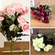 thumbnail image 3 of Gwong Decoración hogareña 1 Bouquet / 12heads Estilo Europeo Decoración Decoración romántica French Artificial Rose Flowers Gwong 15773, 3 of 6